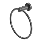 MECCA HAND TOWEL RING GUN METAL  (NR1980GM)
