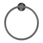 MECCA HAND TOWEL RING GUN METAL  (NR1980GM)