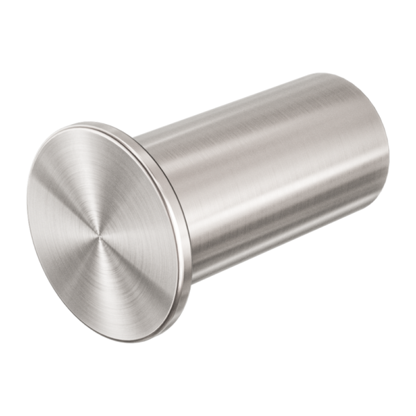 Mecca Robe Hook Slim Brushed Nickel (NR1982bBN)