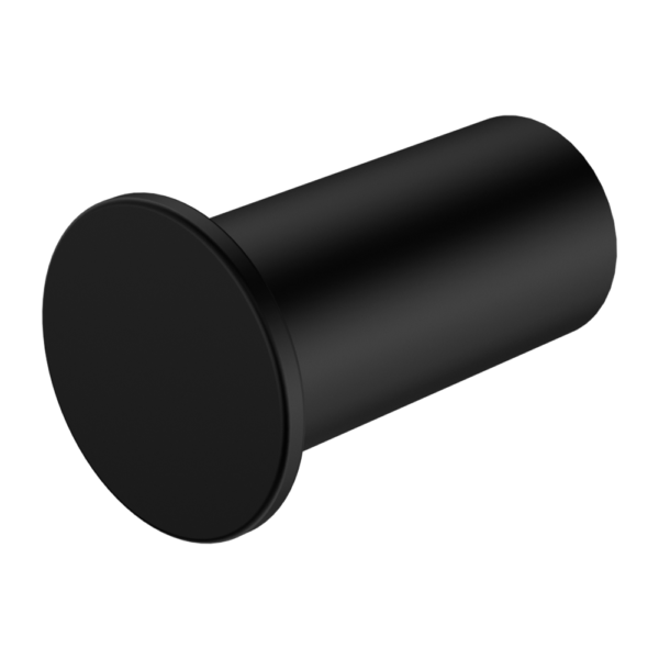 Mecca Robe Hook Slim Matte Black (NR1982bMB)