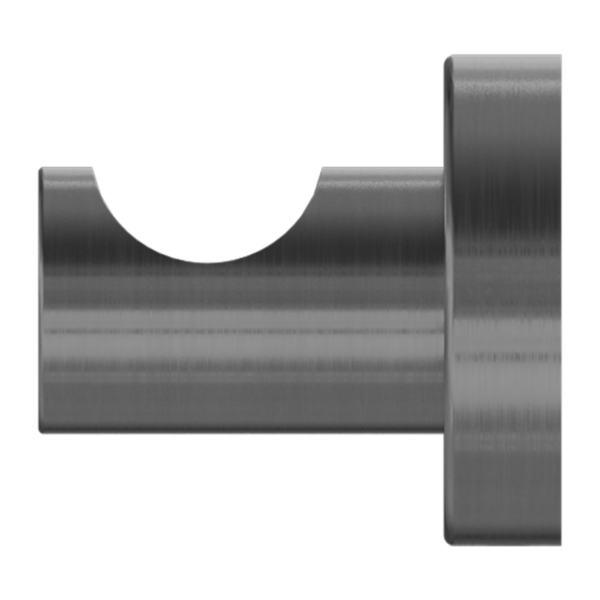MECCA ROBE HOOK GUN METAL  (NR1982GM)