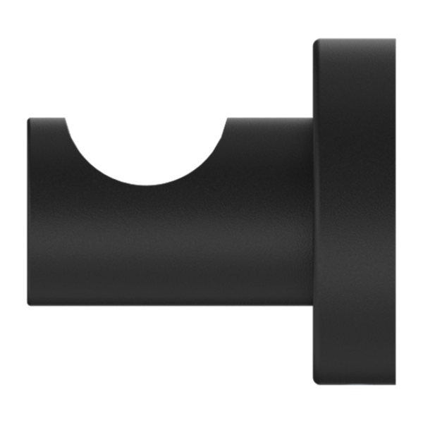 MECCA ROBE HOOK MATTE BLACK (NR1982MB)
