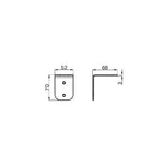 MECCA SOAP BOTTLE HOLDER MATTE WHITE (NR1985MW)