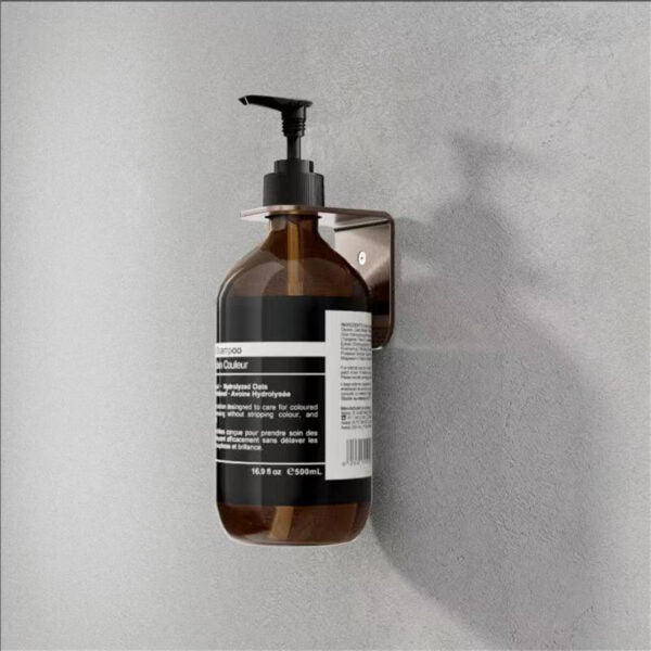 MECCA SOAP BOTTLE HOLDER BRUSHED BRONZE  (NR1985BZ)