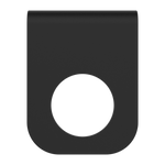 MECCA SOAP BOTTLE HOLDER MATTE BLACK (NR1985MB)
