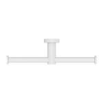 MECCA DOUBLE TOILET ROLL HOLDER MATTE WHITE (NR1986DMW)