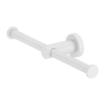 MECCA DOUBLE TOILET ROLL HOLDER MATTE WHITE (NR1986DMW)