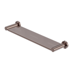 MECCA METAL SHOWER SHELF BRUSHED BRONZE (NR1987aBZ)