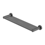 MECCA METAL SHOWER SHELF GUN METAL  (NR1987aGM)