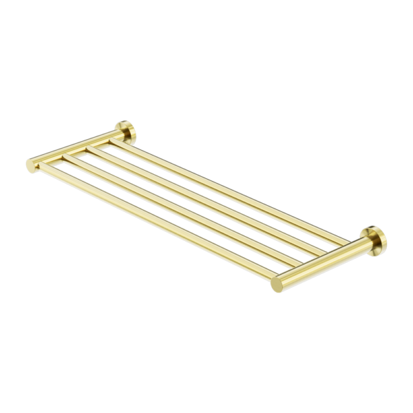 MECCA TOWEL RACK BRUSHED GOLD (NR1989BG)