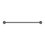 MECCA TOWEL RACK GUN METAL  (NR1989GM)