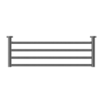 MECCA TOWEL RACK GUN METAL  (NR1989GM)