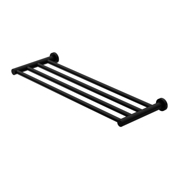 MECCA TOWEL RACK MATTE BLACK (NR1989MB)