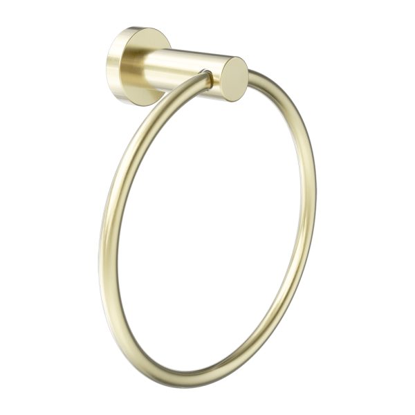 Dolce II Hand Towel Ring Brushed Gold (NR2080BG)