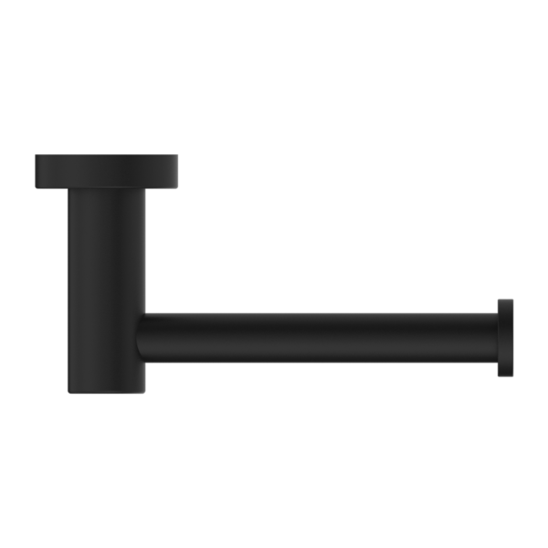 Dolce II Toilet Roll Holder Matte Black (NR2086MB)