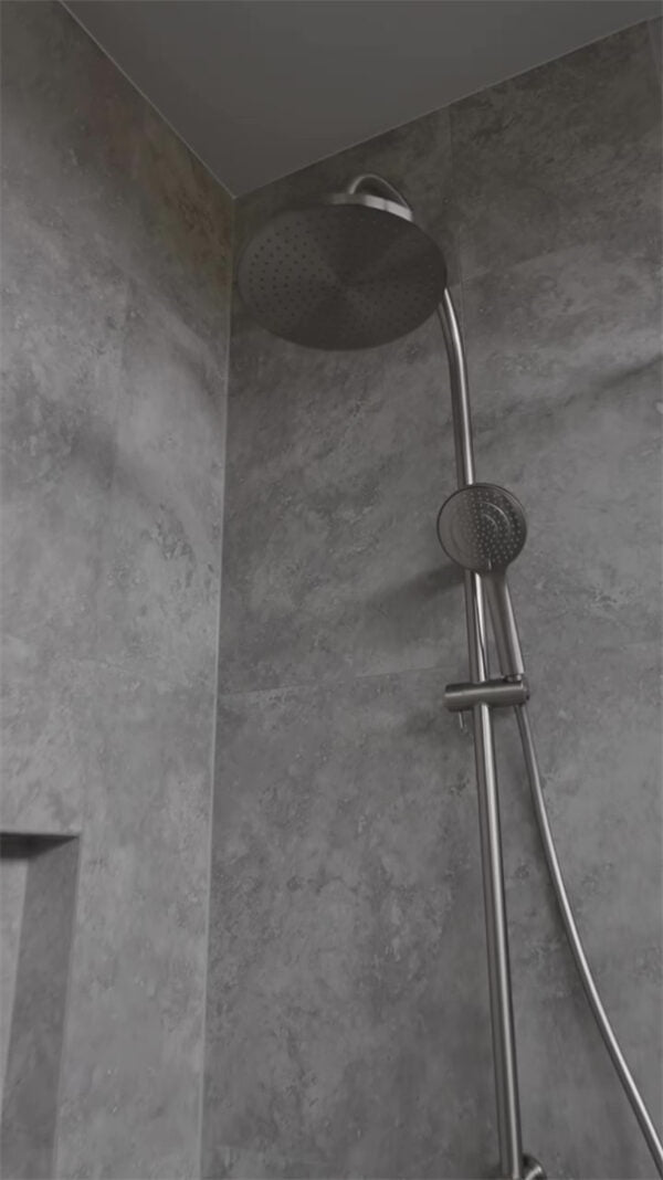 Mecca Twin Shower Set With Air Shower Bn Nr221905Bbn