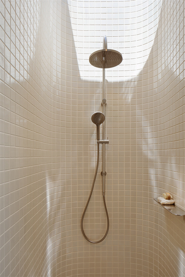 Mecca Twin Shower Set With Air Shower Bn Nr221905Bbn