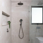 MECCA SHOWER ON BRACKET GUN METAL (NR221905cGM)