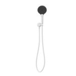 MECCA SHOWER ON BRACKET WITH AIR SHOWER II MATTE WHITE (NR221905FMW)