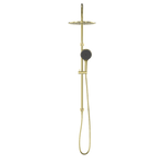 MECCA TWIN SHOWER WITH AIR SHOWER II BRUSHED GOLD (NR221905HBG)