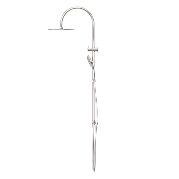 MECCA TWIN SHOWER WITH AIR SHOWER II BRUSHED NICKEL (NR221905HBN)