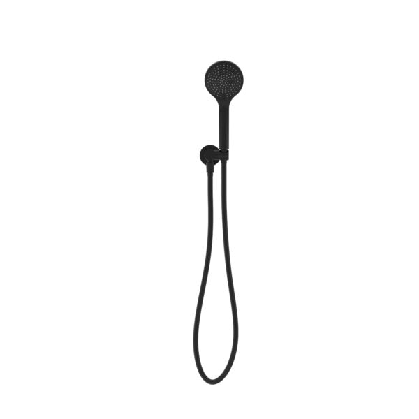 MECCA SHOWER ON BRACKET WITH AIR SHOWER MATTE BLACK (NR221905MB)