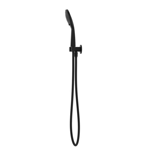 MECCA SHOWER ON BRACKET WITH AIR SHOWER MATTE BLACK (NR221905MB)