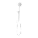 MECCA SHOWER ON BRACKET WITH AIR SHOWER MATTE WHITE (NR221905MW)