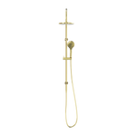 MECCA TWIN SHOWER WITH AIR SHOWER BRUSHED GOLD (NR221905bBG)