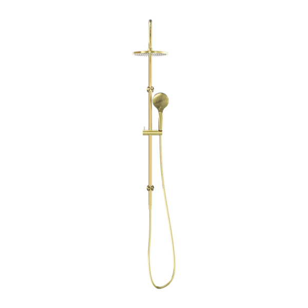 MECCA TWIN SHOWER WITH AIR SHOWER BRUSHED GOLD (NR221905bBG)