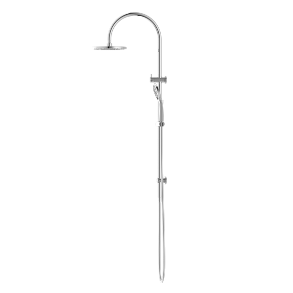 MECCA TWIN SHOWER WITH AIR SHOWER CHROME (NR221905bCH)