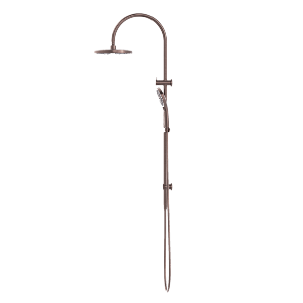 MECCA TWIN SHOWER BRUSHED BRONZE (NR221905eBZ)