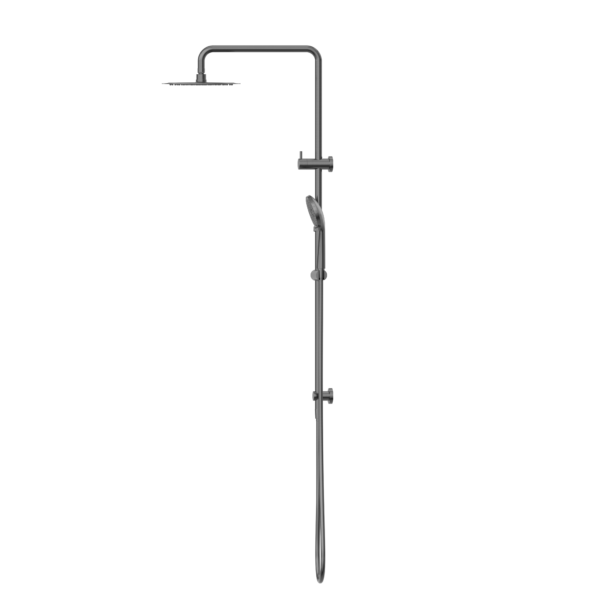 ROUND PROJECT TWIN SHOWER GUN METAL (NR232105DGM)