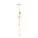 SQUARE PROJECT TWIN SHOWER BRUSHED GOLD (NR232105EBG)