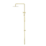 SQUARE PROJECT TWIN SHOWER BRUSHED GOLD (NR232105EBG)
