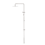 SQUARE PROJECT TWIN SHOWER BRUSHED NICKEL (NR232105EBN)