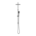 SQUARE PROJECT TWIN SHOWER GUN METAL (NR232105EGM)