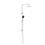 Round Project Twin Shower 4 Star Rating Brushed Nickel