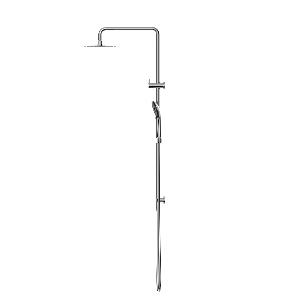 Round Project Twin Shower 4 Star Rating Chrome