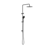 Round Project Twin Shower 4 Star Rating Gun Metal