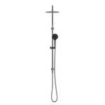 Round Project Twin Shower 4 Star Rating Gun Metal