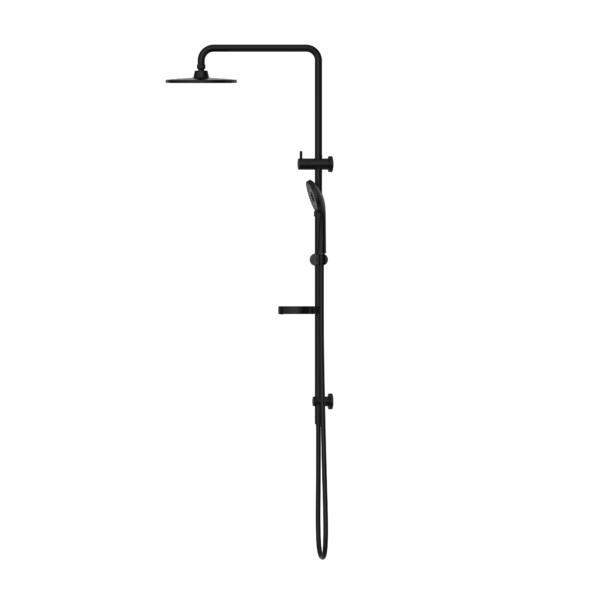 BUILDER PROJECT TWIN SHOWER SET MATTE BLACK (NR232105MB)
