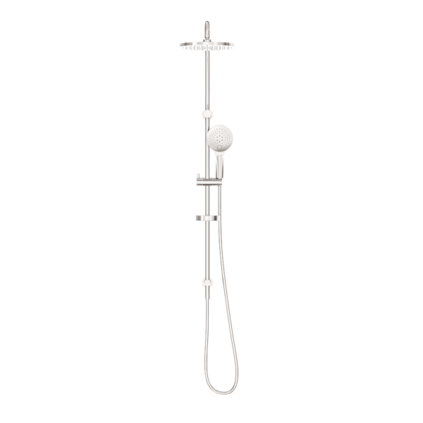 BUILDER PROJECT TWIN SHOWER BRUSHED NICKEL (NR232105cBN)