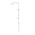 BUILDER PROJECT TWIN SHOWER BRUSHED NICKEL (NR232105cBN)