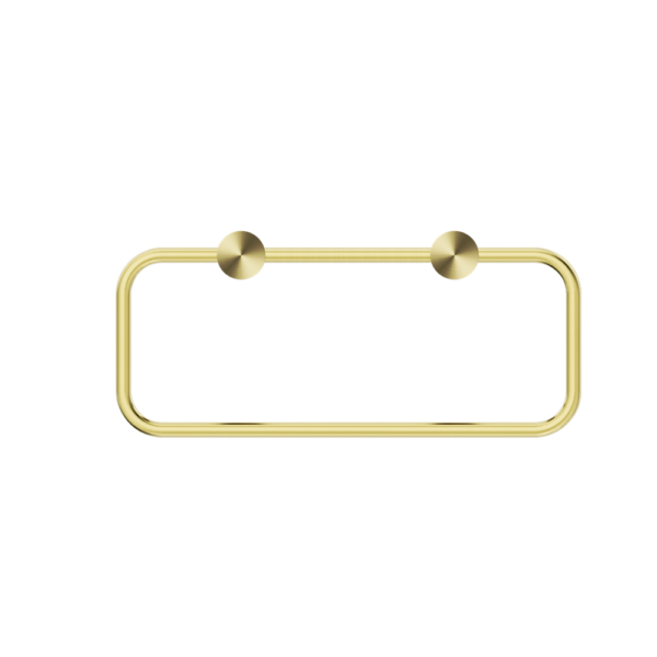 NEW MECCA TOWEL RING BRUSHED GOLD (NR2380ABG)