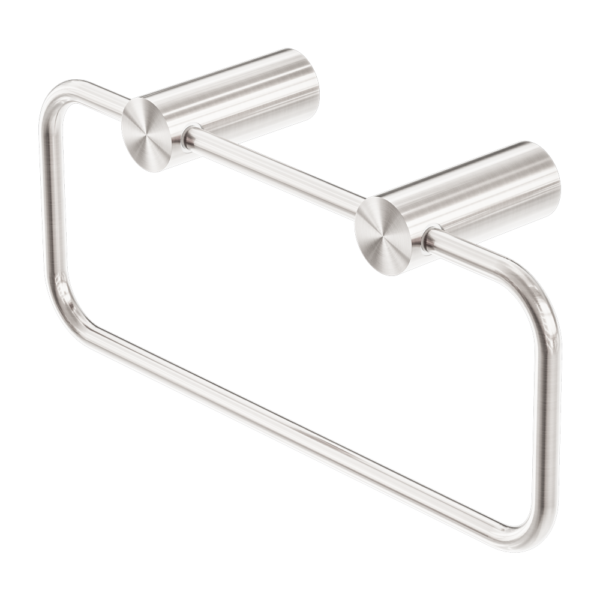 NEW MECCA TOWEL RING BRUSHED NICKEL (NR2380ABN)