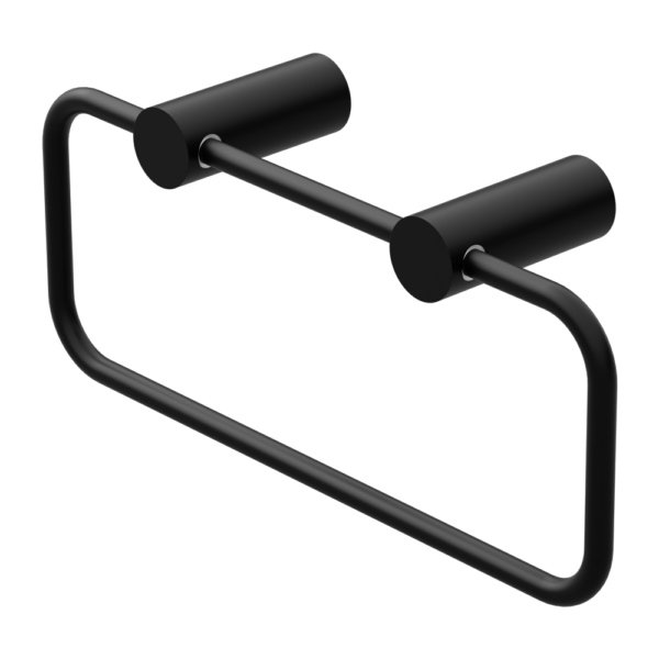 NEW MECCA TOWEL RING MATTE BLACK (NR2380AMB)