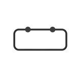 NEW MECCA TOWEL RING MATTE BLACK (NR2380AMB)