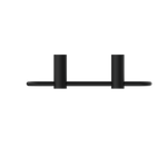 NEW MECCA TOWEL RING MATTE BLACK (NR2380AMB)