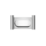 NEW MECCA SOAP DISH HOLDER CHROME (NR2381CH)